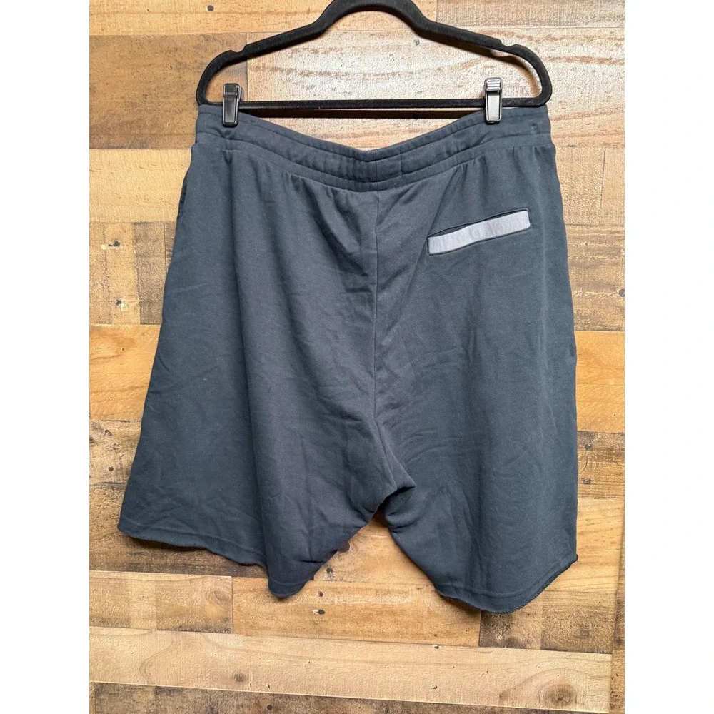 Jordan Jumpman Air Fleece Shorts Mens XXL Black Graphic Athletic‎ Gym CV2241-010